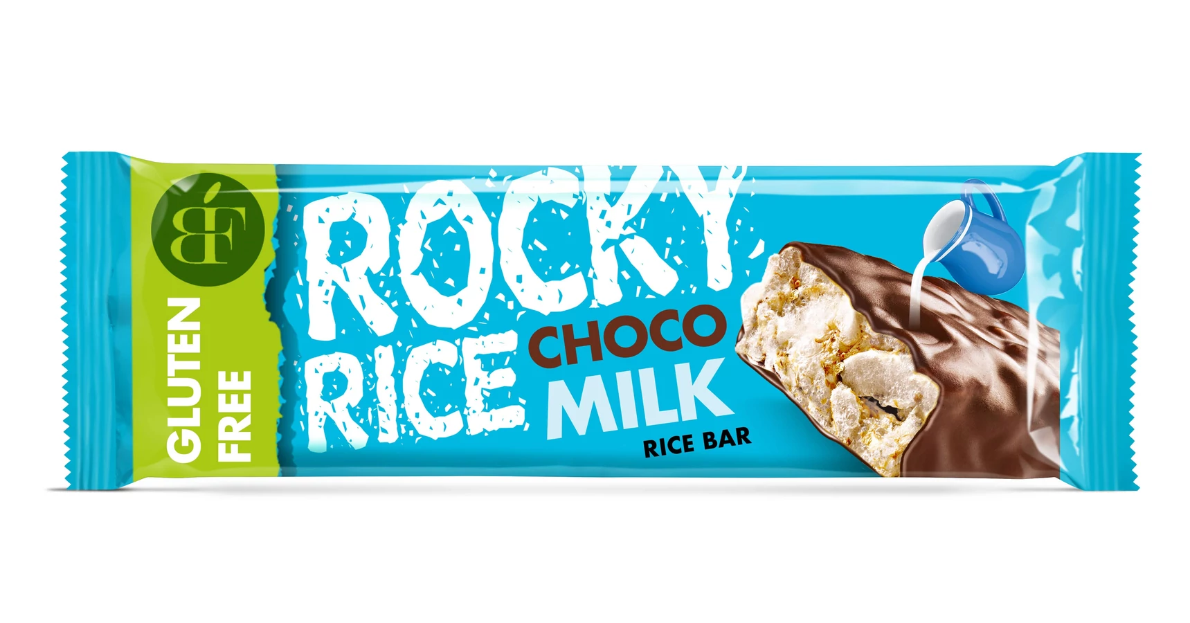 Benlian Rocky Rice- TEJ ízű puff.rizs szelet csok.bev. 18 g