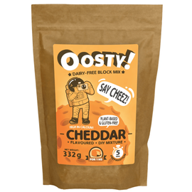 Oosty Cheddar ízű növényi alap mix 332 g - Natur Reform