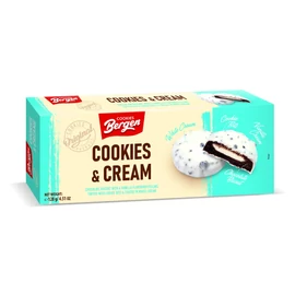 Bergen Cookies &amp; Cream kakaós sütemény tejkrémes töltelékkel HCM 128 g