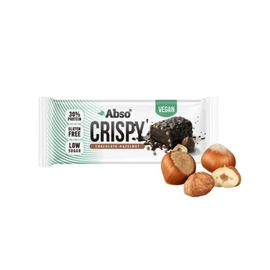 Abso Crispy Bar 50 g - Csokoládés-mogyorókrémes ízű vegán fehérjeszelet