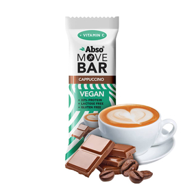 Abso MOVE BAR 35 g - Cappuccino ízű vegán fehérjeszelet