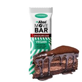 Abso MOVE BAR 35 g - Csokoládétorta ízű vegán fehérjeszelet