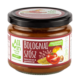 ALL IN Bolognai szósz lencsével és gombával 250 g – Natur Reform