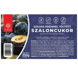 Almitas Szilvás szaloncukor édesítőszerrel 250 g - Natur Reform