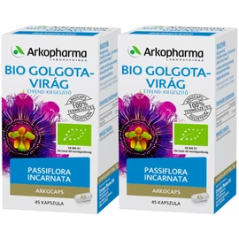Arkocaps BIO Golgotavirág vegán kapszula DUO 2×45 db