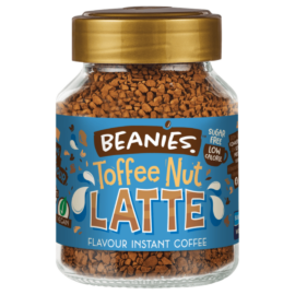 Beanies karamellás mogyorós ízű instant kávé 50 g – Natur Reform