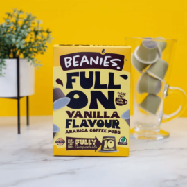 Beanies Pods vaníliás kávékapszula nespresso kompatibilis, 10 db - Natur Reform