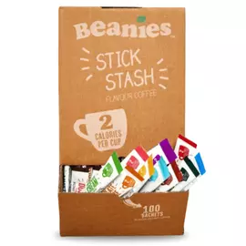 Beanies 100 db-os instant kávéválogatás papírdobozban