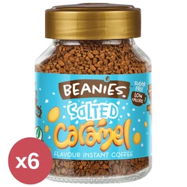 Beanies Sós-karamell ízű instant kávé 50 g – karamellás, sós, cukormentes, vegán kávé