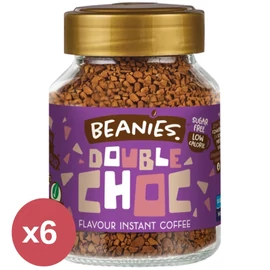Beanies Csokoládé ízű instant kávé 6x50 g – 5+1 akciós csomag, cukormentes, vegán instant kávé