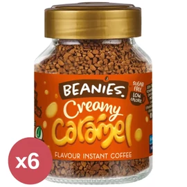 Beanies Krémes-karamella ízű instant kávé – 5+1 akciós csomag 6x50 g