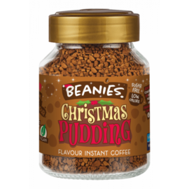 Beanies Angol karácsonyi puding ízű instant kávé 50 g
