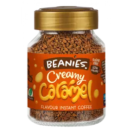 Beanies Krémes-karamella ízű instant kávé 50 g – Natur Reform