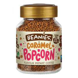 Beanies Karamell- popcorn ízű instant kávé 50 g