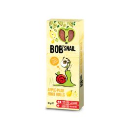 Bob Snail Gyümölcstekercs alma-körte 60 g - Natur Reform