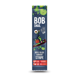 Bob Snail Gyümölcsszelet Alma-feketeribizli 14 g
