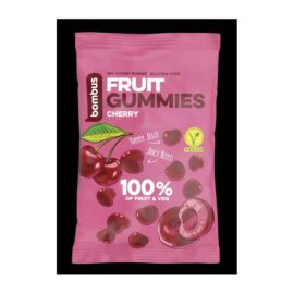 Bombus Fruit Energy gummies cseresznyés gyümölcscukorkák 35 g - Natur Reform