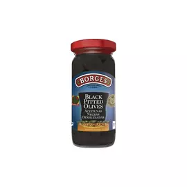 Borges 7 magozott fekete olívabogyó üveges 230 g
