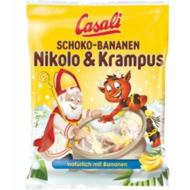 Casali Csoki banán mikulás &amp; krampusz 85 g (limitált kiadás)