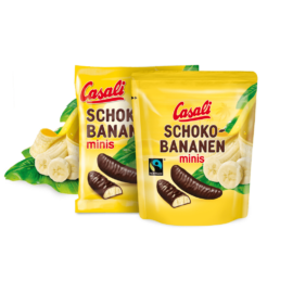 Casali csokoládés banán mini 125 g - Natur Reform