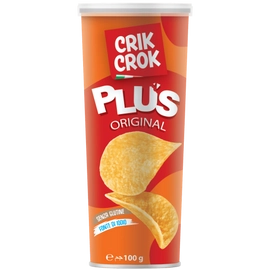 Crik Crok gluténmentes sós chips 100 g