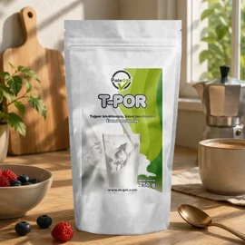 PaleOK T-POR 250 g Dia‑Wellness csomagolás, kókuszalapú tejpor‑helyettesítő tej, tejszín és tejhab készítéséhez.