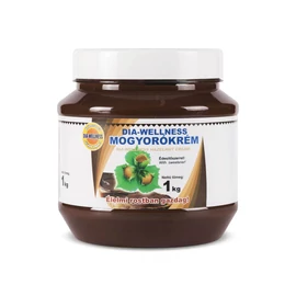 Dia-Wellness Mogyorókrém édesítőszerrel (cukormentes) 1000 g