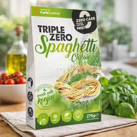 Forpro Triple Zero spagetti alakú konjac tészta 5x200 g alacsony kalóriás köret