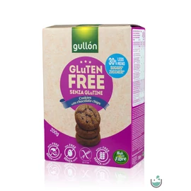 Gullón Choco chips - gluténmentes keksz csokoládé darabokkal 200 g - Natur Reform