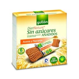 Gullón Snack zabos, narancsos szelet hozzáadott cukor nélkül 144 g