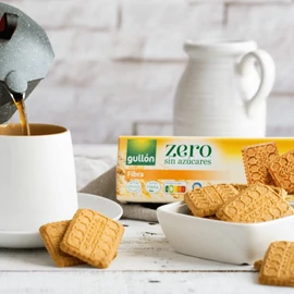 Gullón ZERO Rostdús keksz 8X170 g - Natur Reform