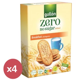 Gullón ZERO Többgabonás reggeli keksz 4X216 g - Natur Reform