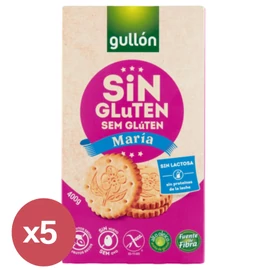 Gullón Maria - gluténmentes keksz 5X380 g – Natur Reform