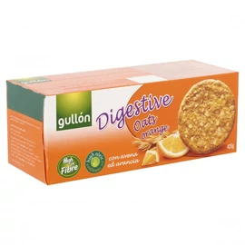 Gullón Teljes kiőrlésű keksz zabbal, naranccsal 425 g