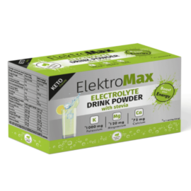 Health Market ElektroMax Citromízű italpor ásványi anyagokkal és steviával, 30 tasak