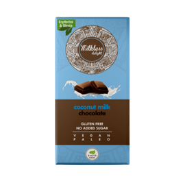 Health Market Milkless Delight Kókusztejes csokoládé édesítőszerekkel 80 g