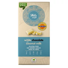 Dia-Wellness - Health Market White Delight Kókusztejes fehércsokoládé 80 g