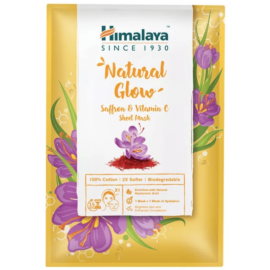 Himalaya Természetes ragyogás textilmaszk sáfránnyal és C-vitaminnal 30 ml – Natur Reform