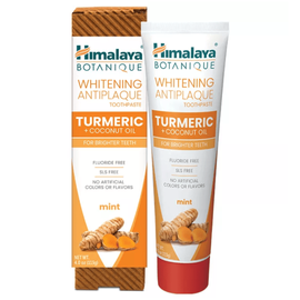 Himalaya Botanique natúr kurkumás fehérítő, lepedékeltávolító fogkrém 113 g – Natur Reform