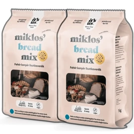 It&#039;s Us Miklos&#039; Bread Mix DUO 2X1 kg - Natur Reform