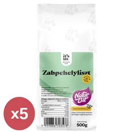 It’s us NATURBIT gluténmentes zabpehelyliszt csomag 5×500 g – Natur Reform