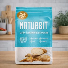 NATURBIT Glutén- és búzamentes lisztkeverék DUO 2×1000 g csomagolás