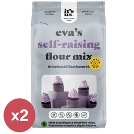 It's us EVA's Self raising flour mix DUO 2X1000 g      