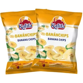 Kalifa banánchips DUO 2×150 g ropogós snack