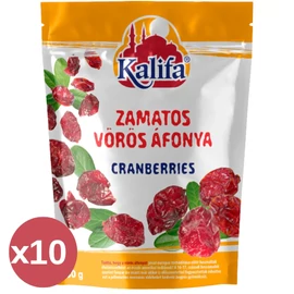 Kalifa zamatos vörös áfonya csomag 10×180 g markáns ízzel