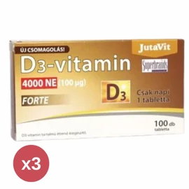 JutaVit D3-vitamin 4000NE (100µg) FORTE - 100 db - Natur Reform