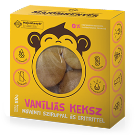 Majomkenyér vaníliás paleokeksz 50 g - Natur Reform