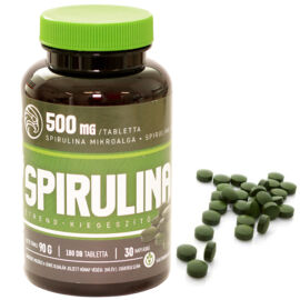 Mannavita SPIRULINA tabletta 500 mg étrend-kiegészítő, 180 db - Natur Reform