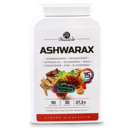 Mannavita ASHWARAX szorongás, pánik, álmatlanság elleni étrend-kiegészítő, 90 db - Natur Reform