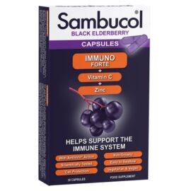 Sambucol Fekete bodza lé kivonat C-vitaminnal és cinkkel 30 db